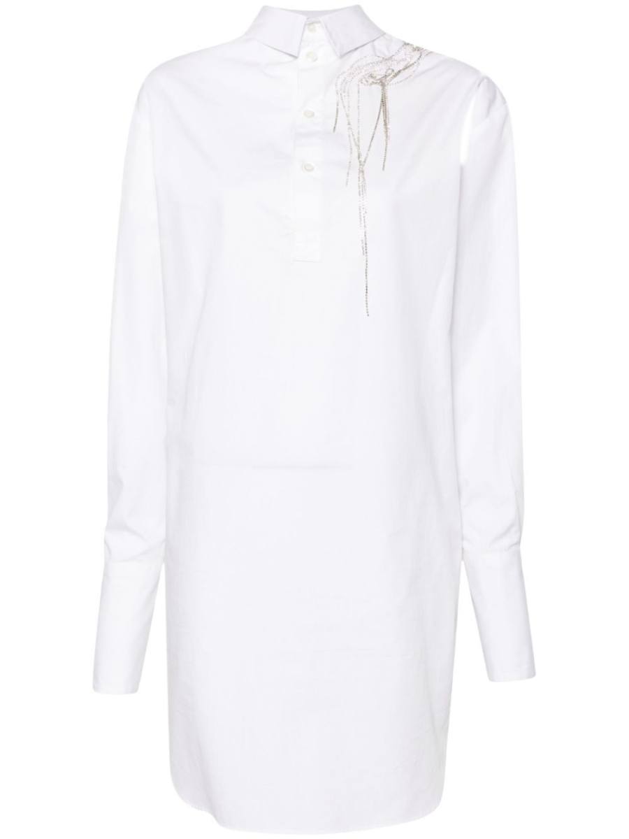 crystal-embellished shirt