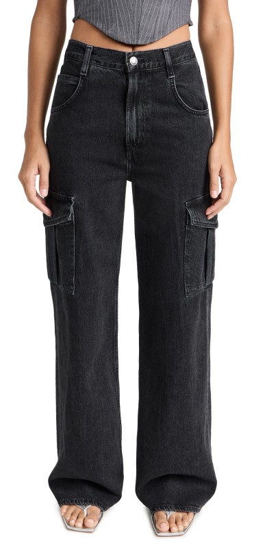 AGOLDE Minka Cargo Jeans Spider