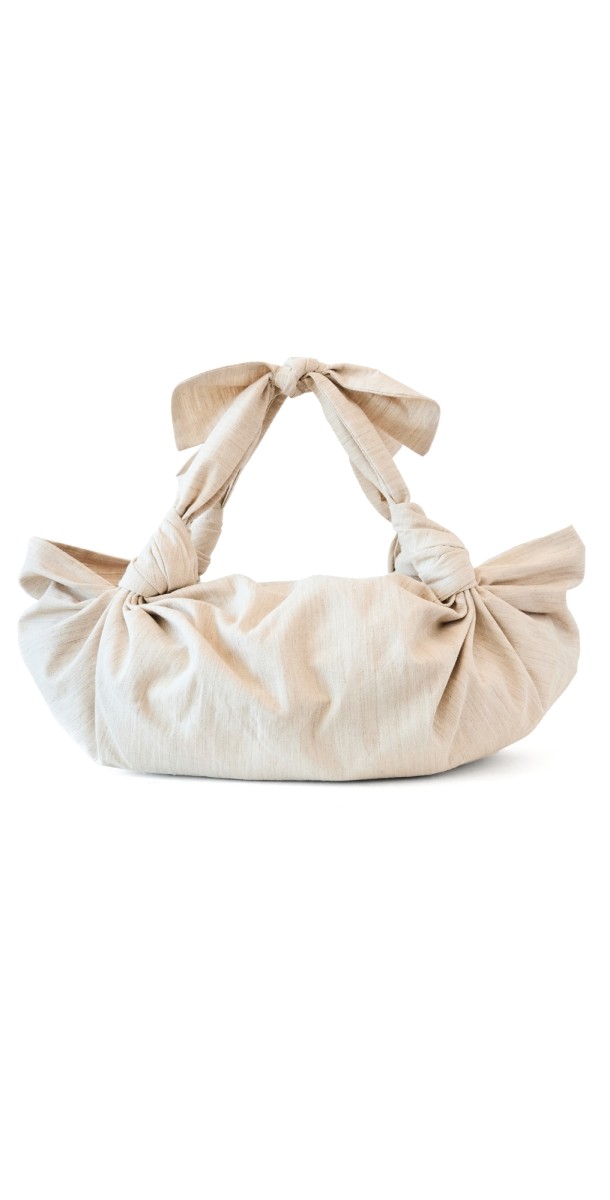NLA Large Linen Nla Knot Tote L
