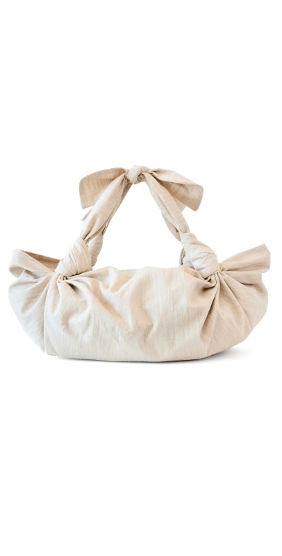 NLA Large Linen Nla Knot Tote L