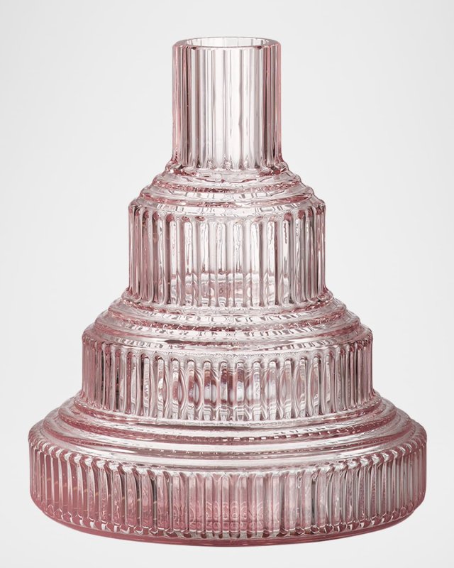 Light Pink Pavilion Vase