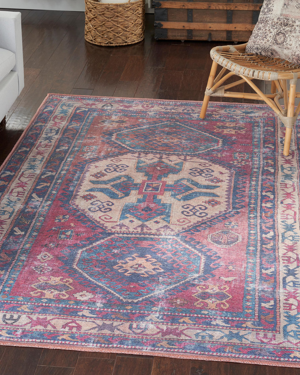 Faith Washable Rug, 4' x 6'