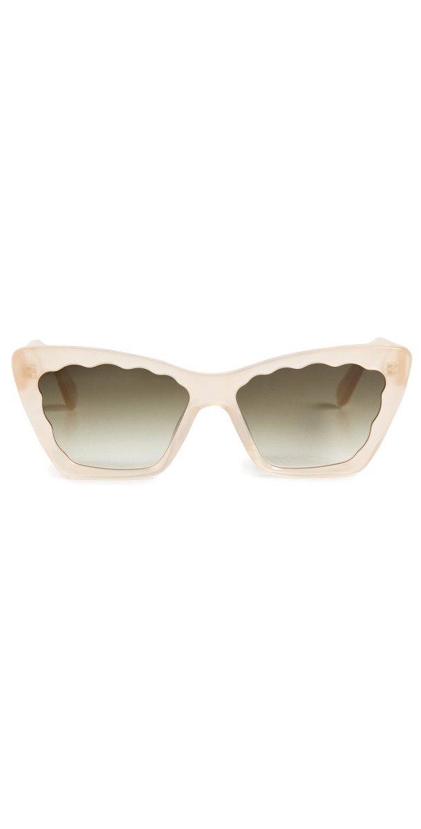 Krewe Brigitte Sunglasses Blond