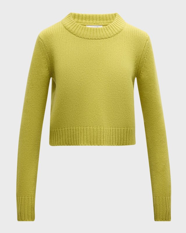 Wool Cashmere Solid Mini Marin Sweat