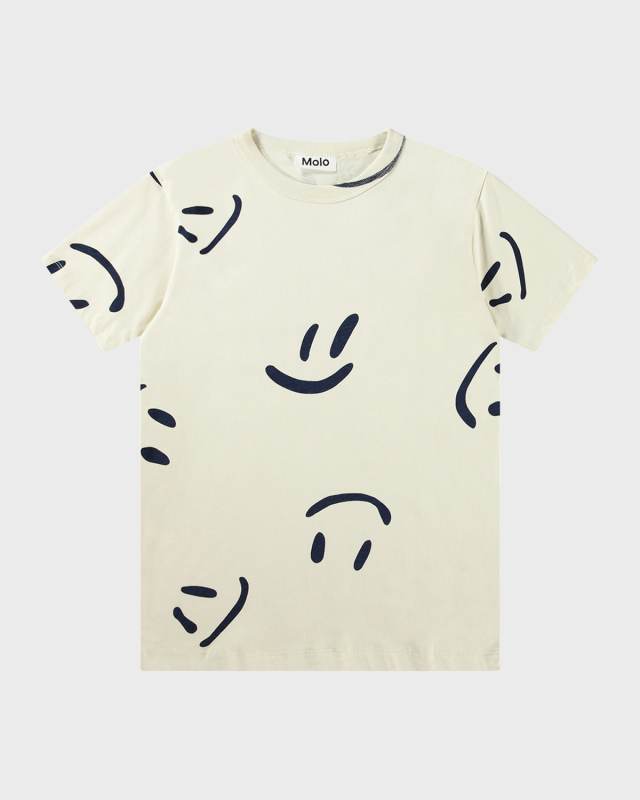 Boy's Riley Happy Face T-Shirt, Size 8-