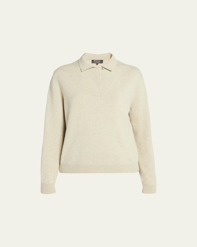 Arona Polo Cashmere Top