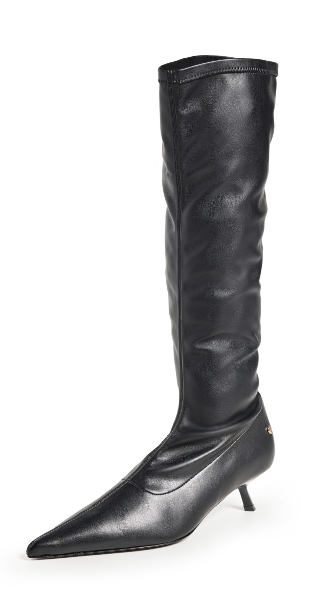 ANINE BING Tall Hilda Boots Black
