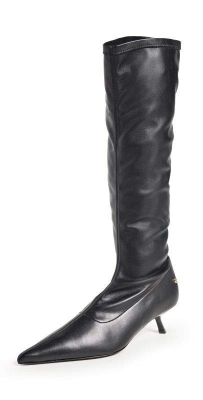 ANINE BING Tall Hilda Boots Black