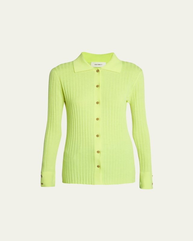 Aria Cashmere Cardigan Shirt