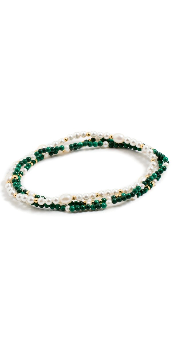 Gorjana Phoebe Beaded Bracelet Set Multi