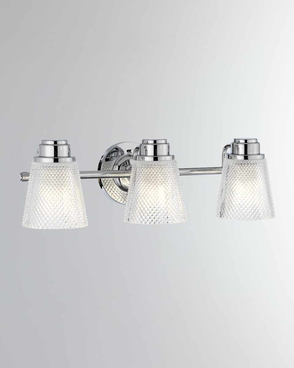 Hudson 3-Light Bath Light - 21.5"