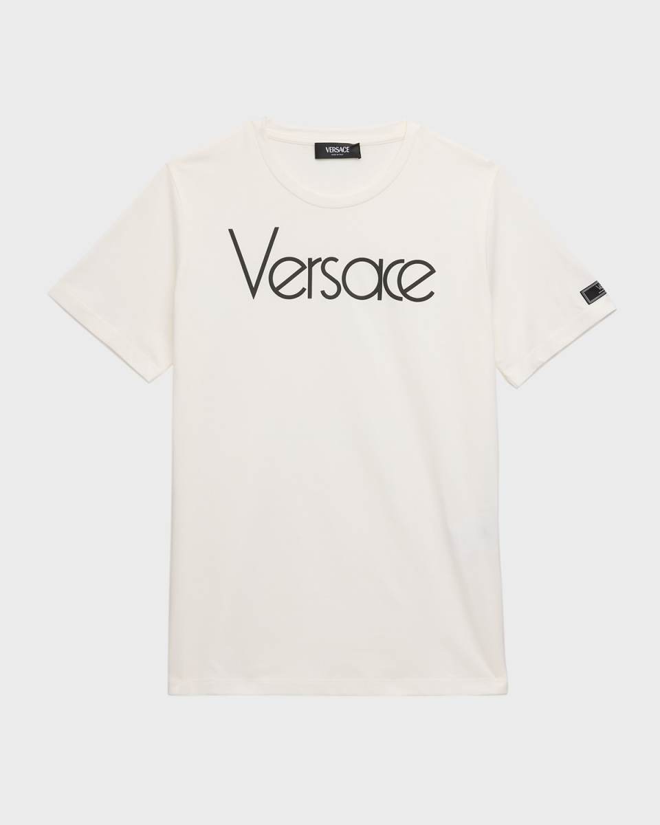 Boy's Classic Logo-Print T-Shirt, Size 8-14