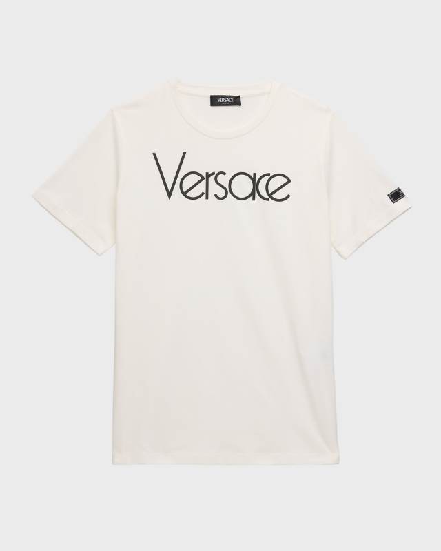 Boy's Classic Logo-Print T-Shirt, Size 8-14