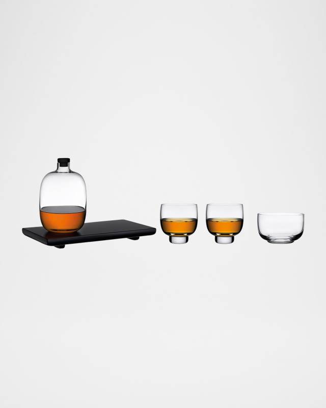 Malt Gift Set with Wooden Tray