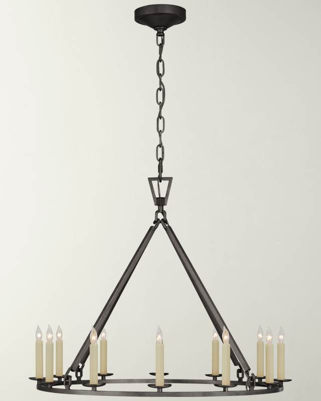 Darlana Medium Single Ring Chandelier By Chapman & Myers