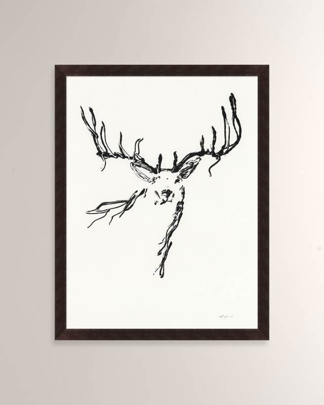 "Deer Portrait" Giclee Print