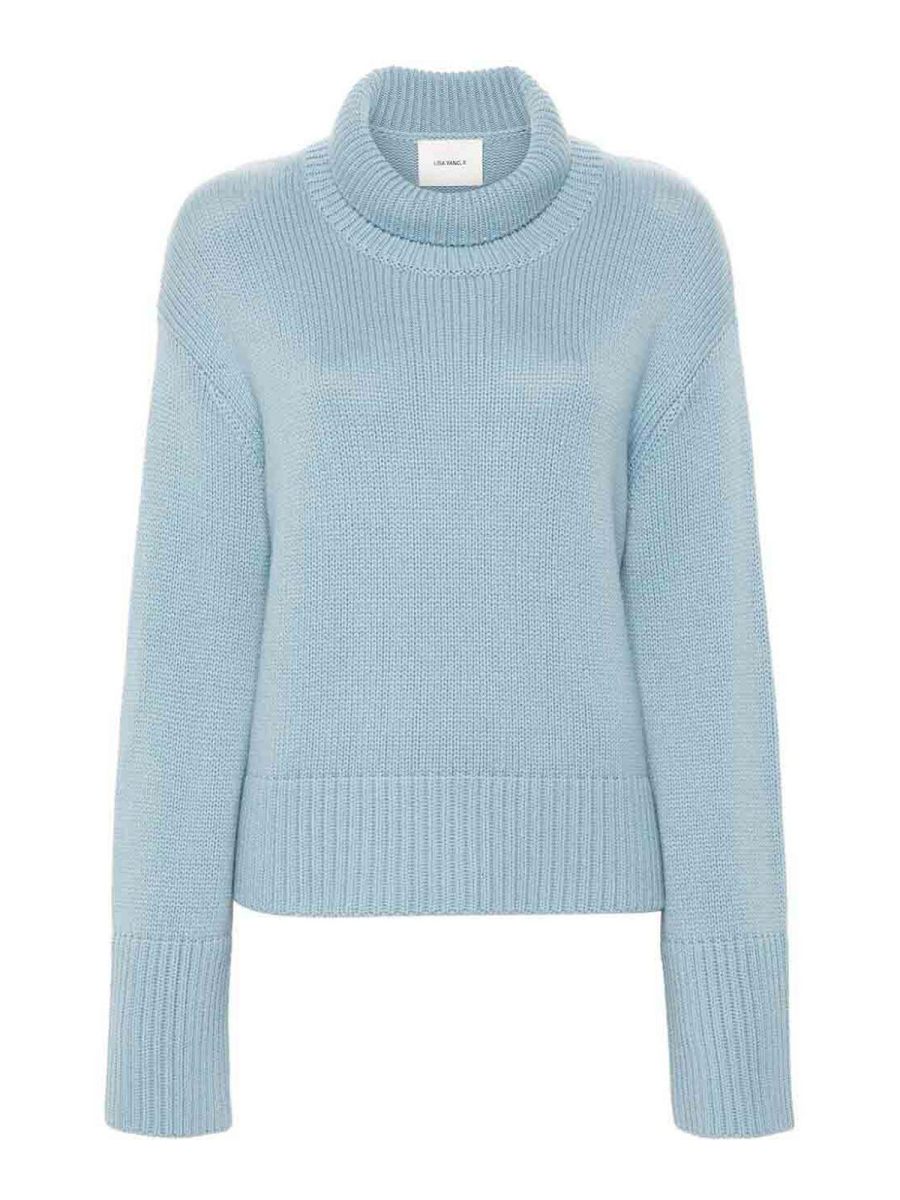 Lisa Yang Pull Col Rond - Bleu