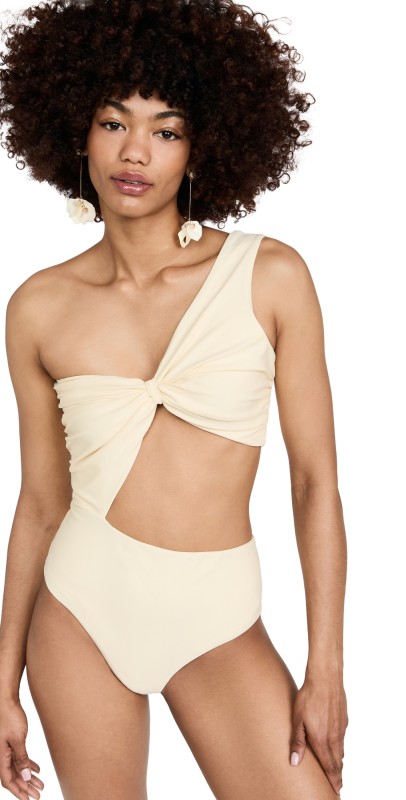 Fe Noel Juliet One Piece Swimsuit Bone