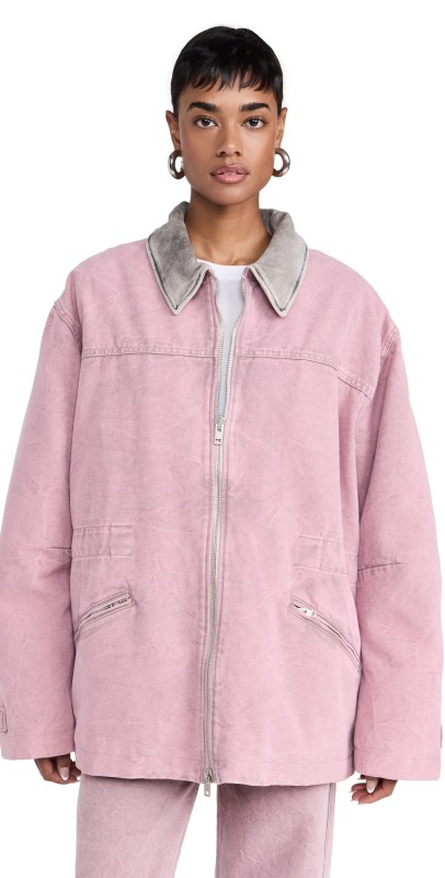 HAIKURE Jocelyn Canvas Bell Jacket Mauve