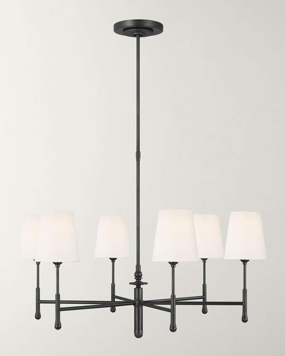 6 - Light Chandelier Capri By Thomas O'Brien