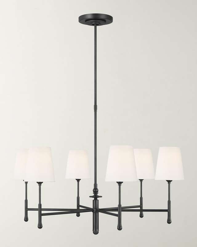 6 - Light Chandelier Capri By Thomas O'Brien