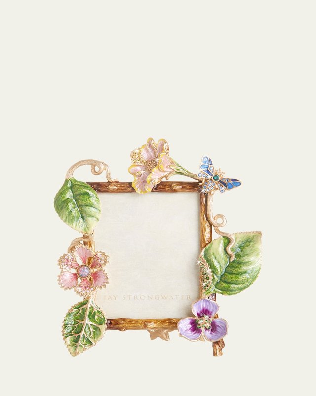 Dutch Floral Frame, 3" x 4"