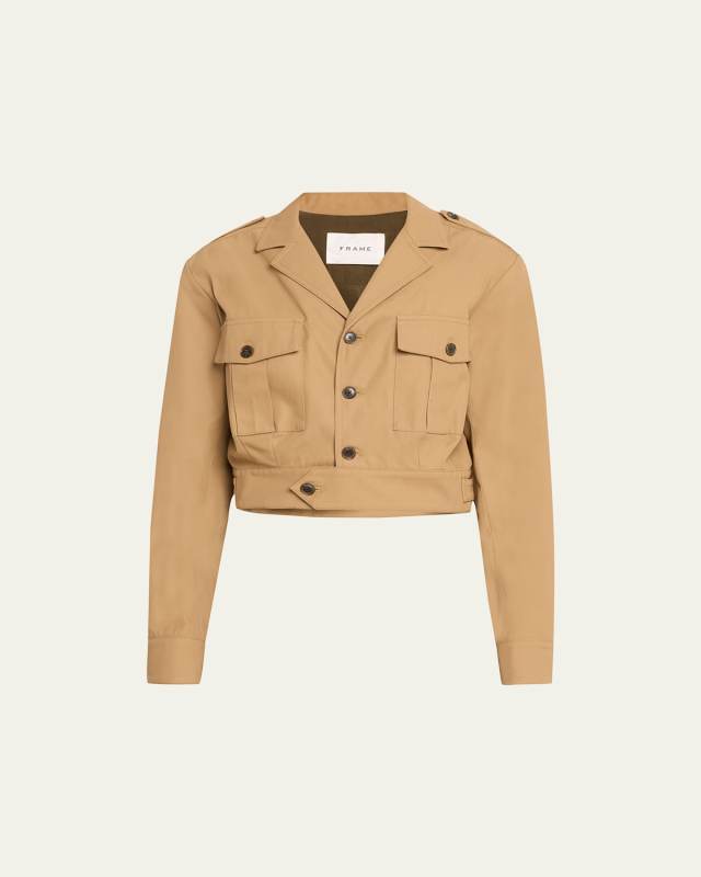 Cropped Utility Jacket