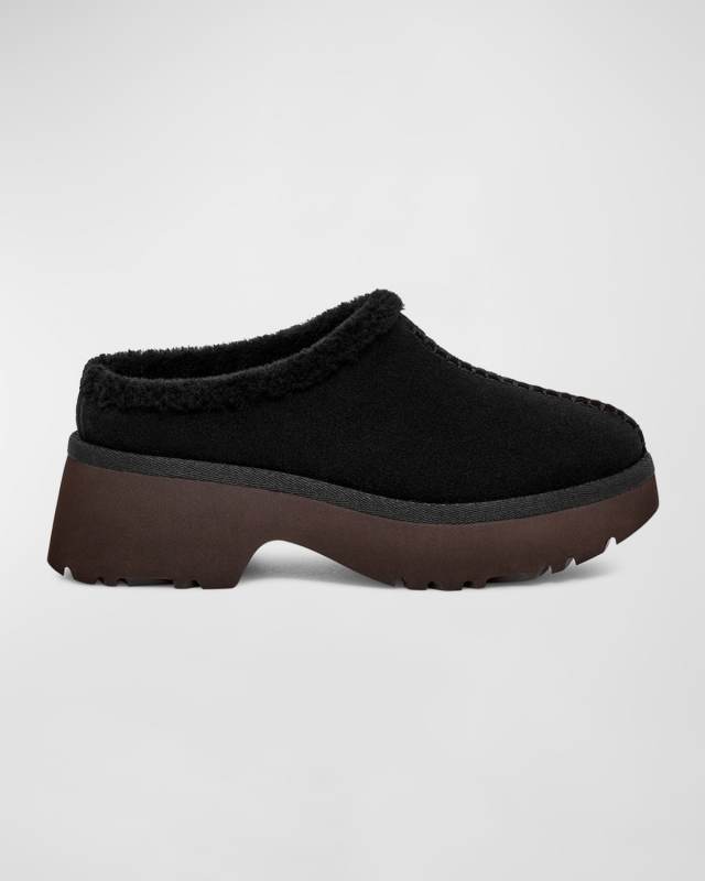 New Heights Suede Cozy Clogs