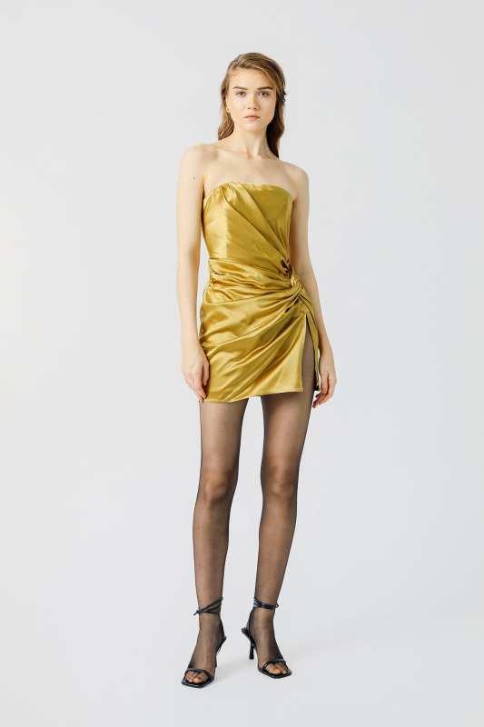 Hester Satin Mini Dress