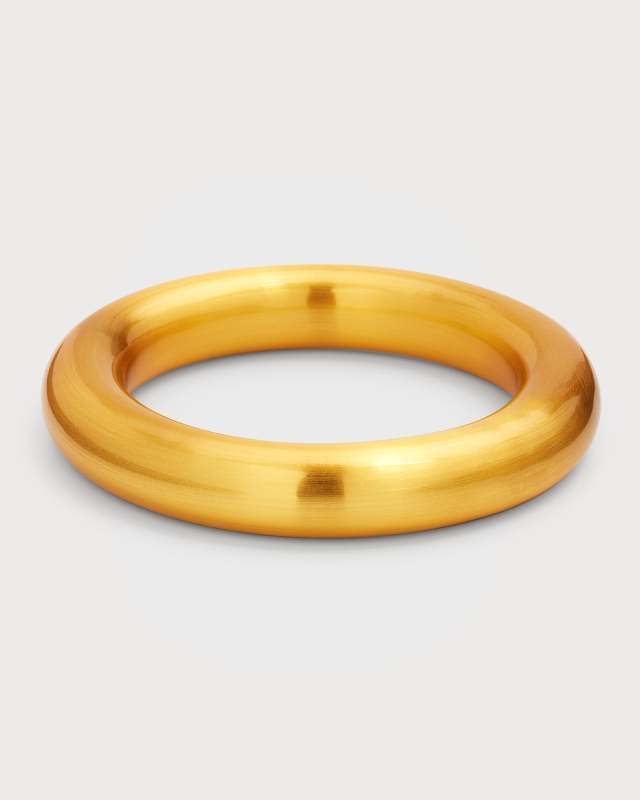 24K Gold-Plated Bangle Bracelet