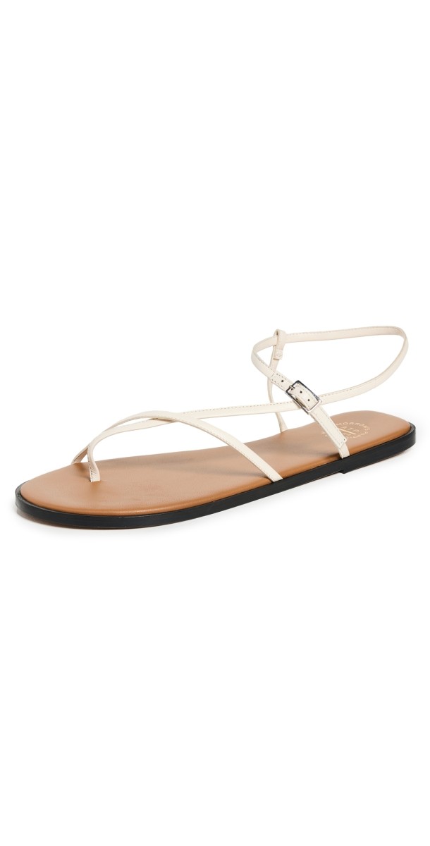 ATP Atelier Capri Linen Nappa Sandals Linen