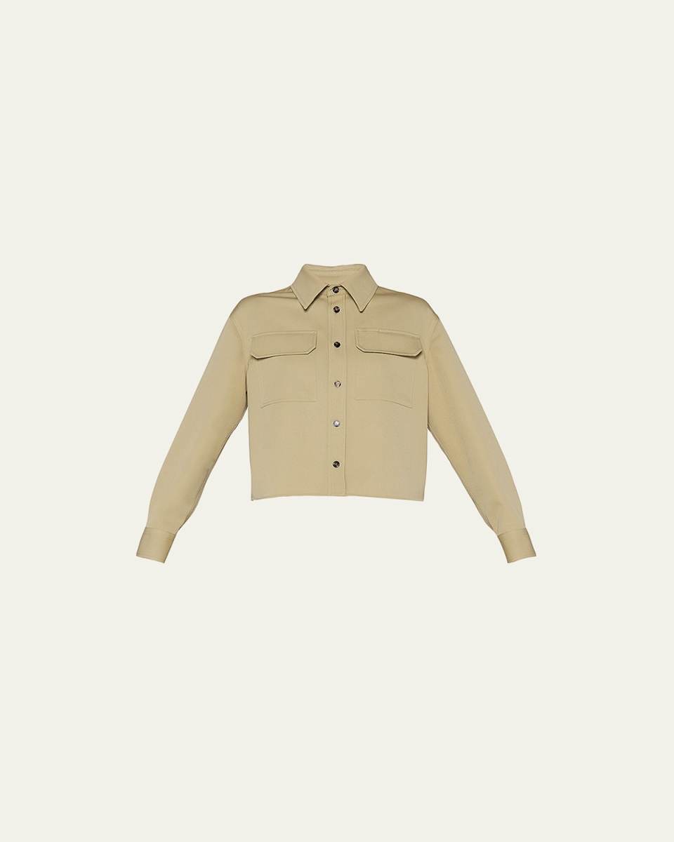 Grain de Poudre Shirt Jacket