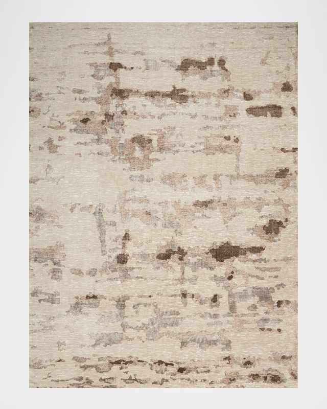 Truffle Hand Knotted Rug, 8' x 10'