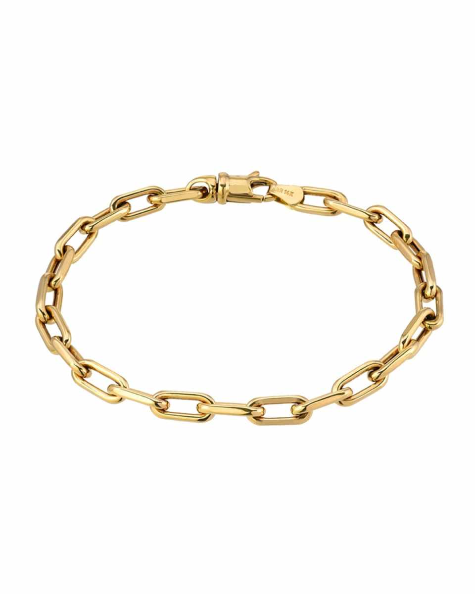 14k Extra-Large Open Link Chain Bracelet