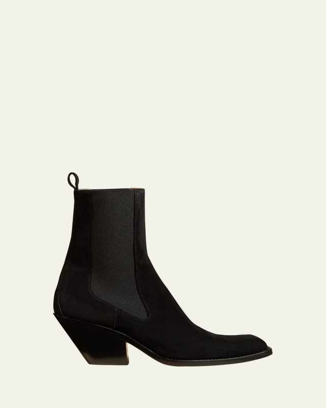 Austin Suede Chelsea Booties