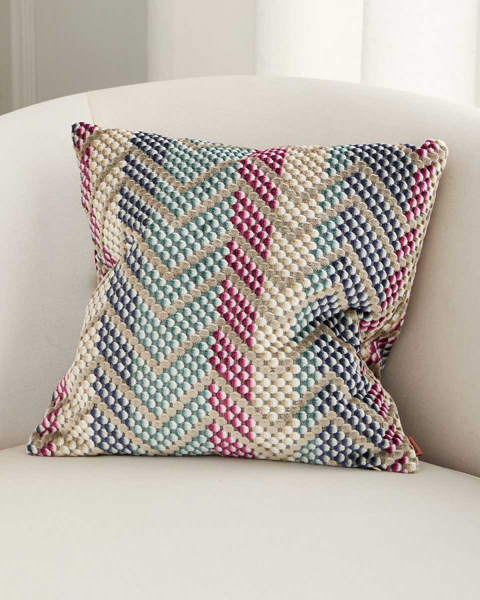 Squame Chevron Decorative Cushion