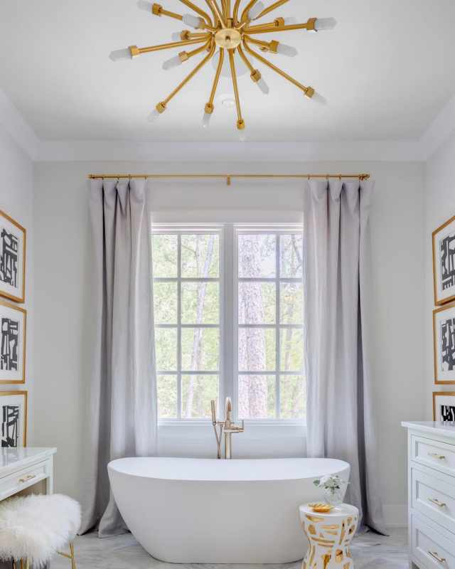 Quartz Burst Chandelier