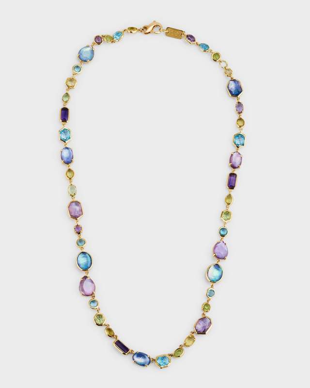 18K Rock Candy Necklace in Alpine