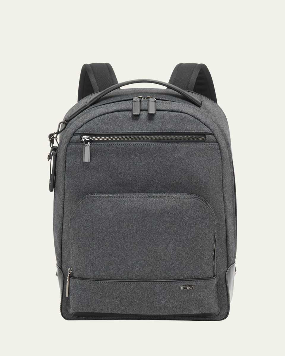 Warren Heathered Zip Backpack