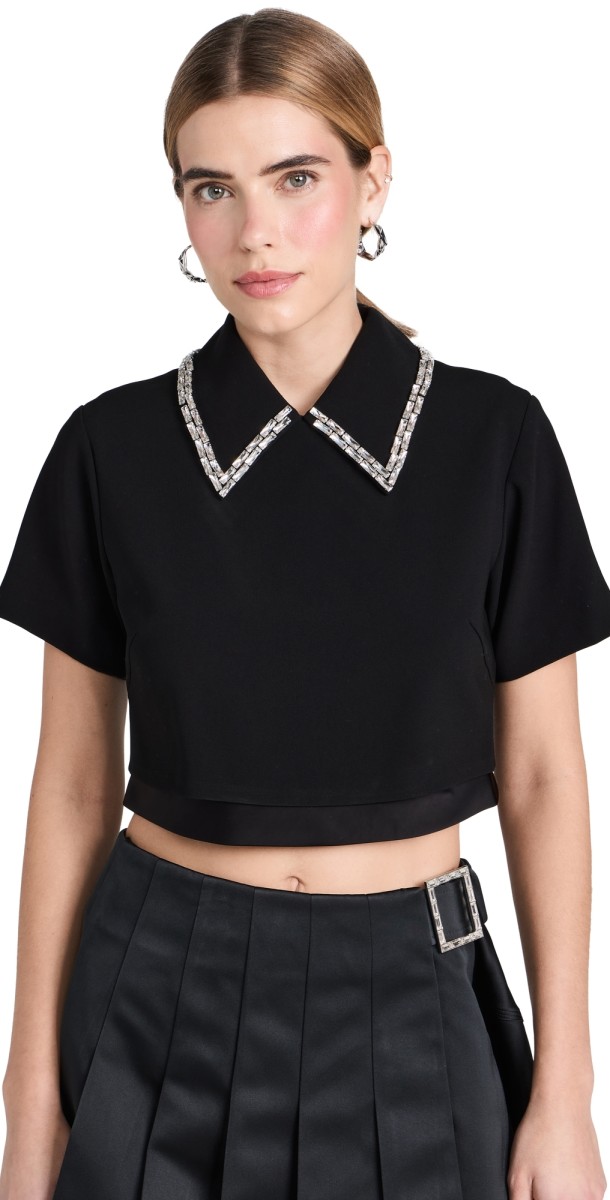 A. L.C. Lark Top Black