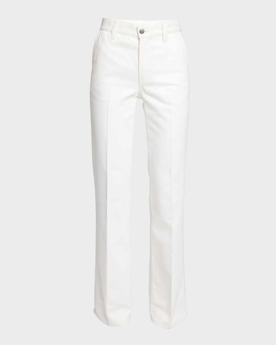 Thayer High-Rise Straight-Leg Denim Pants