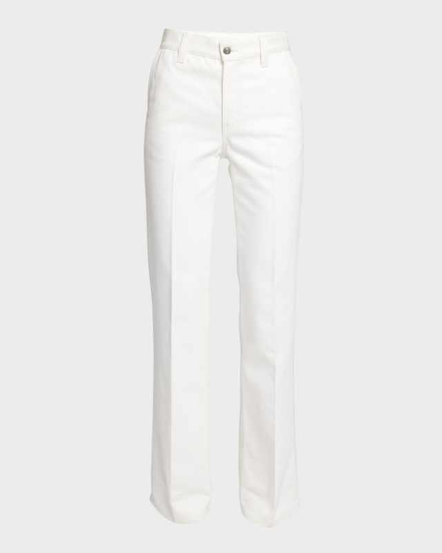 Thayer High-Rise Straight-Leg Denim Pants