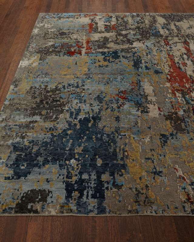 Layla Tibetan Weave Knotted Rug, 10' x 14'
