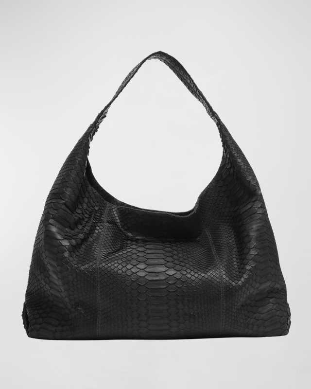 Meissa Python Hobo Bag