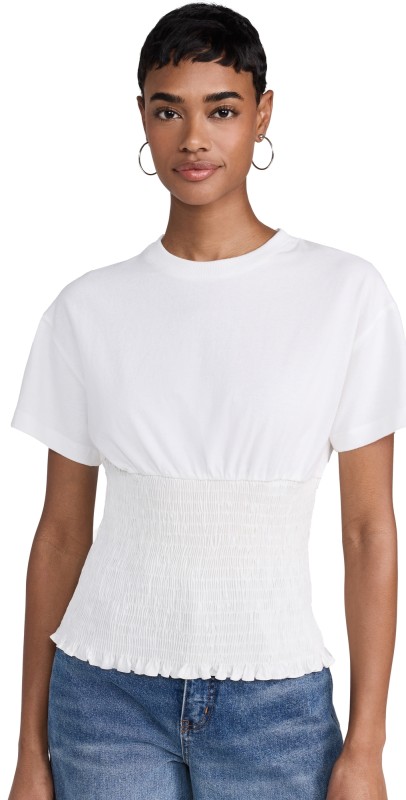 Dress To Lastex T-Shirt Off White