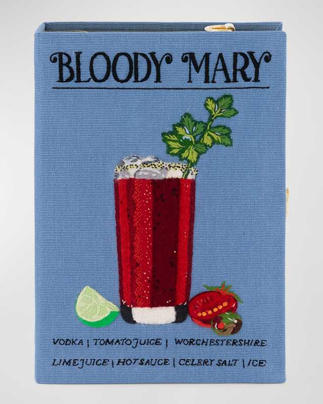 Bloody Mary Book Clutch Bag