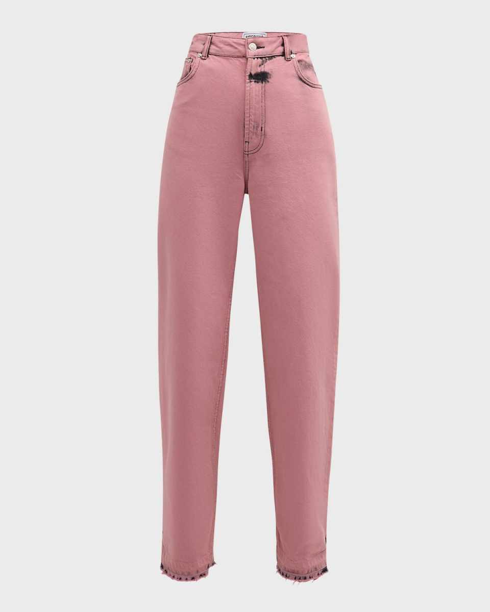 Overdyed High-Rise Boyfriend Jeans