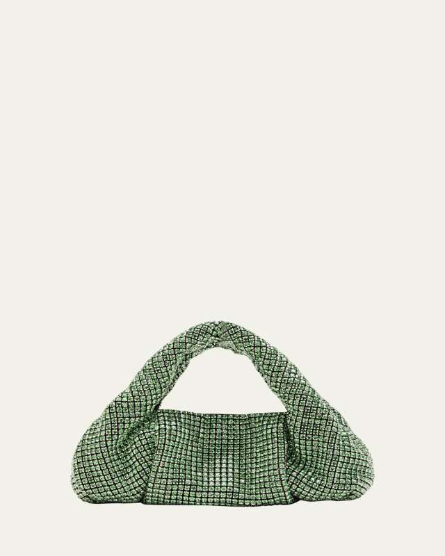 The Moda Mini Shine Crystal Top-Handle Bag
