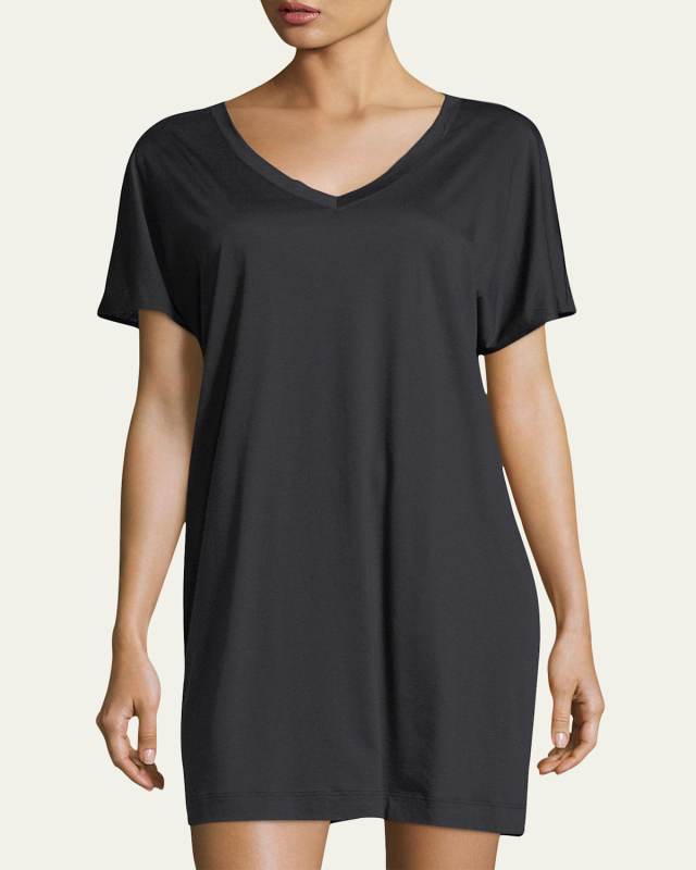 Laura Short-Sleeve Sleepshirt