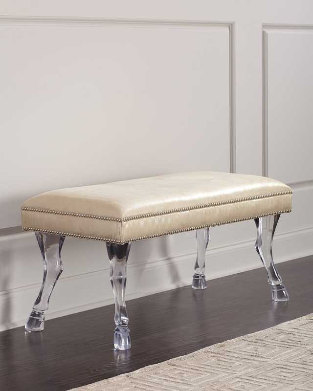 Centaur Leather Bench